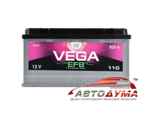 Аккумулятор VEGA EFB 6 СТ-110-R V110092013