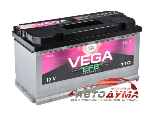 Аккумулятор VEGA EFB 6 СТ-110-R V110092013