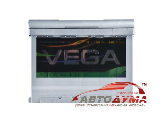 Аккумулятор VEGA Premium 6 СТ-65-L V65064113