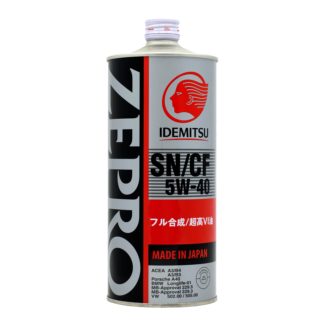 Синтетическое моторное масло IDEMITSU ZEPROEURO SPEC SAE 5W-40, 1л. 1849054