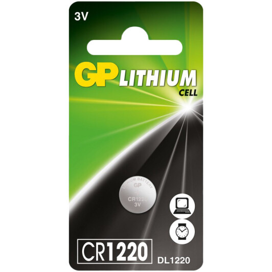 Батарейка GP Lithium Cell 25-1041 CR1220 3 V 1 шт