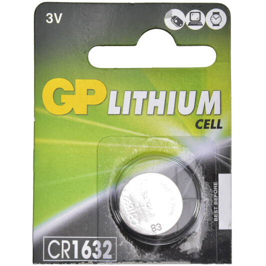 Батарейка GP Lithium Cell 25-1076 CR1632 3 V 1 шт