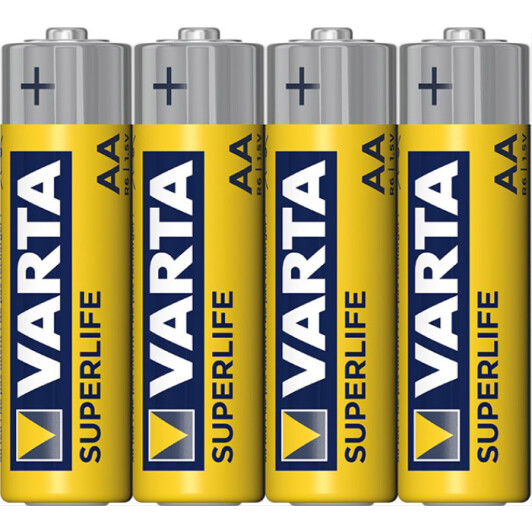 Батарейка Varta Superlife 2006101414 AA (пальчиковая) 1,5 V 4 шт
