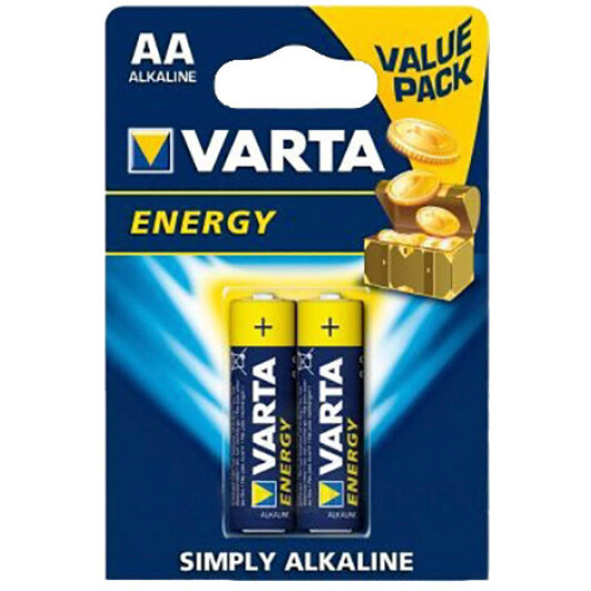Батарейка Varta Energy 4106229412 AA (пальчиковая) 1,5 V 2 шт