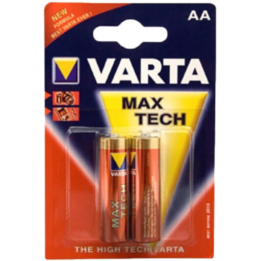 Батарейка Varta Maxtech RL010345 AA (пальчиковая) 1,5 V 2 шт