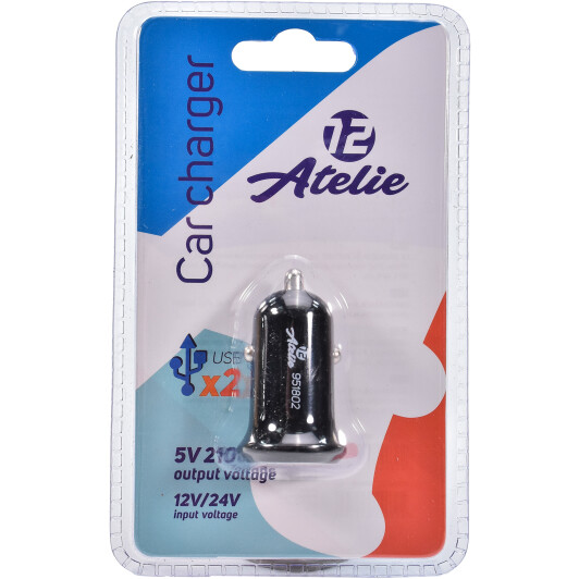 USB переходник на прикуриватель Atelie 951802 USB переходник на прикуриватель Atelie 951802