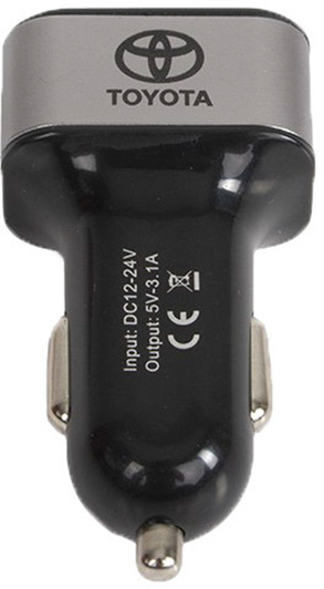 USB переходник на прикуриватель Toyota Triple USB TBMC2CACH820 USB переходник на прикуриватель Toyota Triple USB TBMC2CACH820