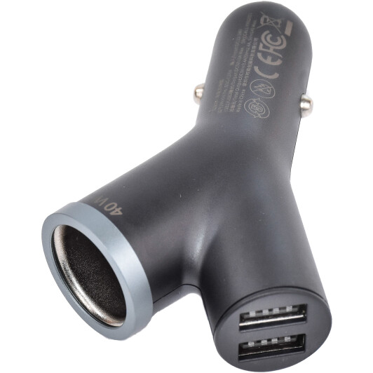 USB переходник на прикуриватель Baseus Y type CCALL-YX01 USB переходник на прикуриватель Baseus Y type CCALL-YX01