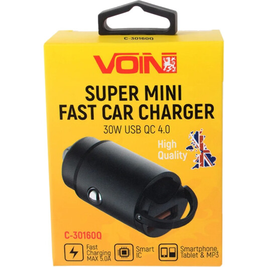 USB зарядка в авто Voin C-30160Q USB зарядка в авто Voin C-30160Q