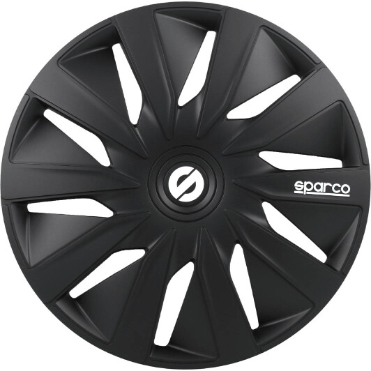 Комплект колпаков на колеса Sparco Lazio черный SPC1690BK