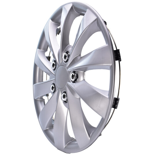 Комплект колпаков на колеса Carface Faro цвет серый (DOCFAT612-14) DOCFAT612-14