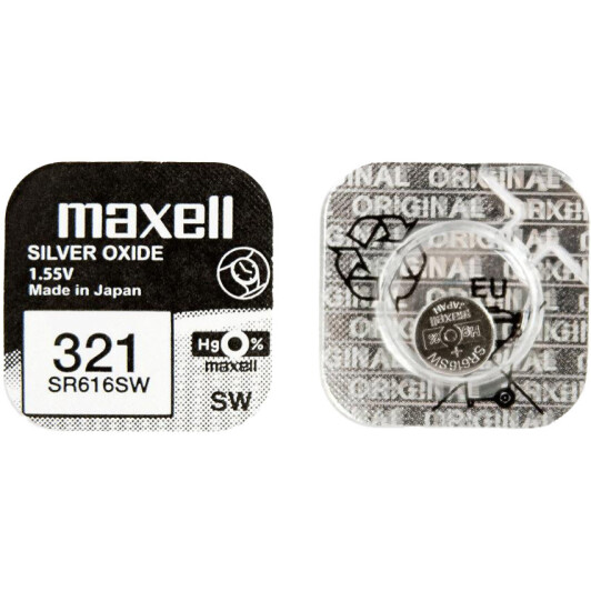 Батарейка Maxell MXBSR616 LR65 1,55 V 1 шт