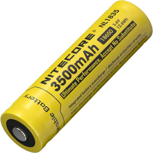 Аккумуляторная батарейка Nitecore NL1835 6-1234 3500 mAh 1 шт
