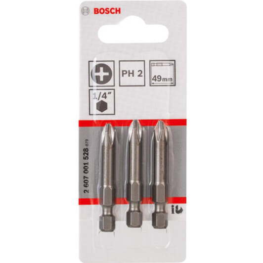 Набор бит Bosch 2607001528 3 шт. Набор бит Bosch 2607001528 3 шт.