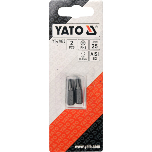 Набор бит Yato YT-77873 2 шт.