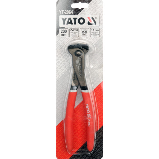 Клещи торцевые Yato YT-2064 200 мм