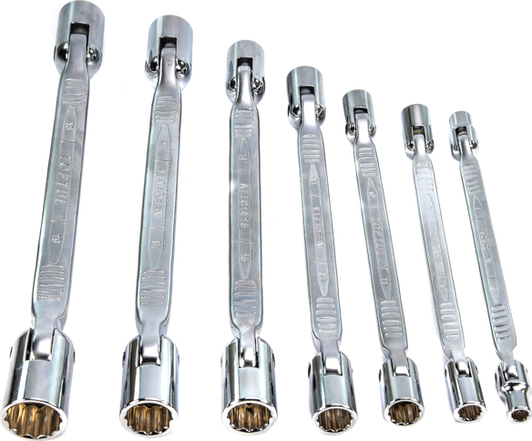 Набор ключей накидных Toptul Accelerator GAAA0704 0,9 мм с шарниром 1 шт