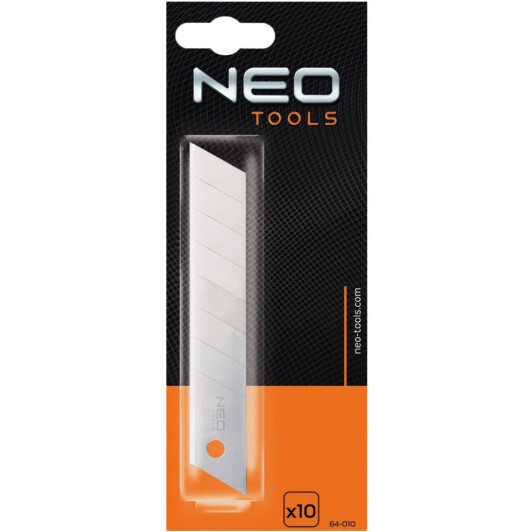 Набор лезвий Neo Tools 64-010 сегментированное 10 шт.