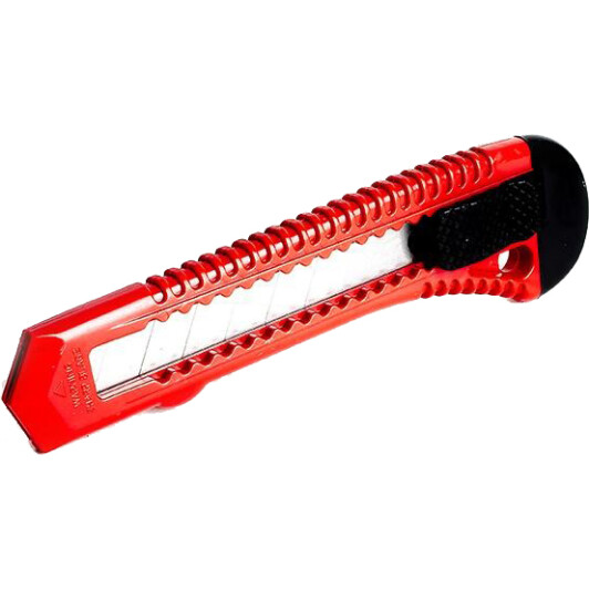 Нож канцелярский Intertool HT-0500 сегментированное лезвие Нож канцелярский Intertool HT-0500 сегментированное лезвие