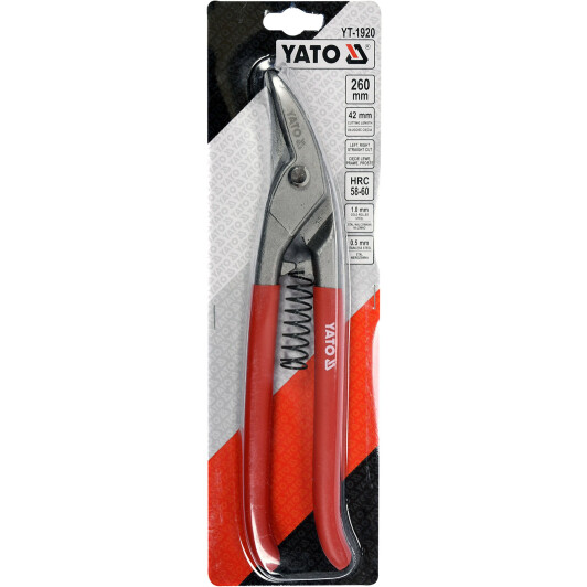 Ножницы по металлу Yato YT-1920 260 мм