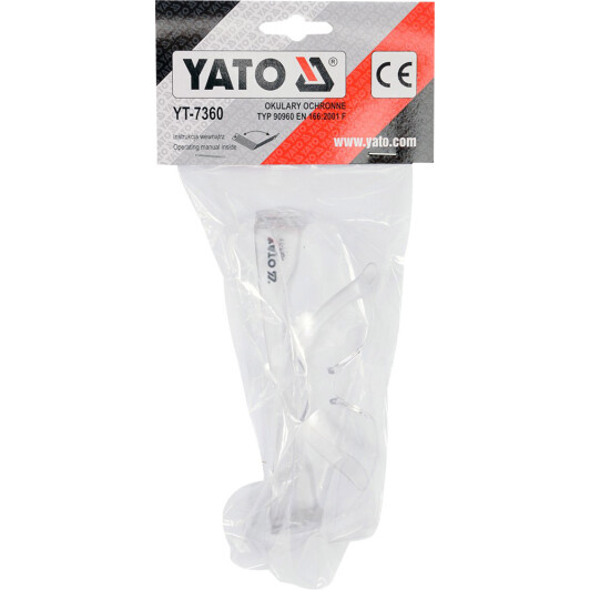 Защитные очки Yato YT-7360