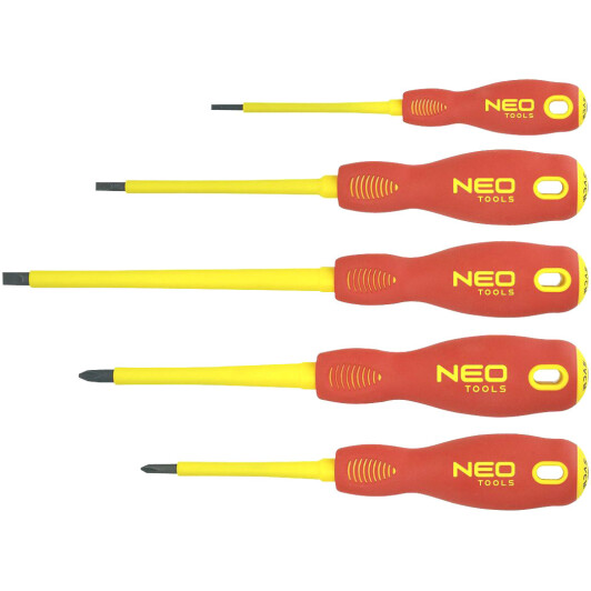 Набор отверток диэлектрических Neo Tools 04-220 5 шт.