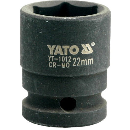 Торцевая головка Yato YT-1012 22 мм 1/2