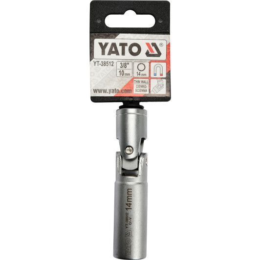 Торцевая головка Yato YT-38512 88 мм 14 мм 3/8