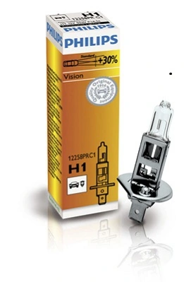 Автолампы Philips 12258PRC1 Vision H1 P14,5s 55 W прозрачная