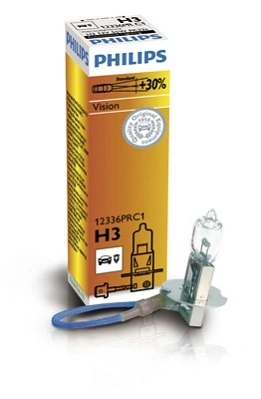 Автолампы Philips 12336PRC1 Vision H3 PK22s 55 W прозрачная