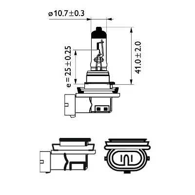Автолампы Philips 12362PRC1 Vision H11 PGJ19-2 55 W прозрачная Автолампы Philips 12362PRC1 Vision H11 PGJ19-2 55 W прозрачная