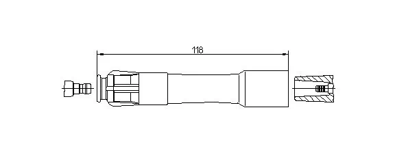 Наконечник свечи зажигания 13249A18 Наконечник свечи зажигания 13249A18