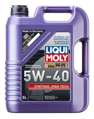 Синтетическое моторное масло — Synthoil High Tech SAE 5W-40 5 л. Синтетическое моторное масло — Synthoil High Tech SAE 5W-40 5 л.