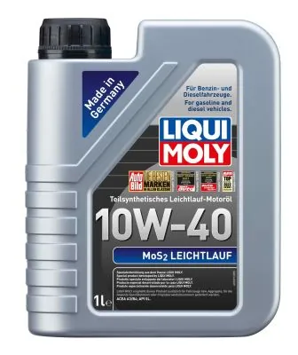 Полусинтетическое моторное масло — MoS2 Leichtlauf SAE 10W-40 1 л.