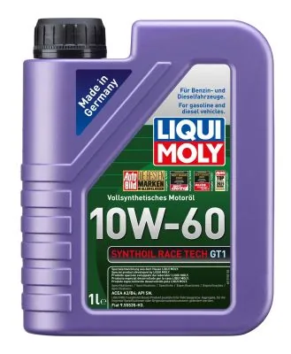 Синтетическое моторное масло - Synthoil Race Tech GT1 10W-60   1 л.