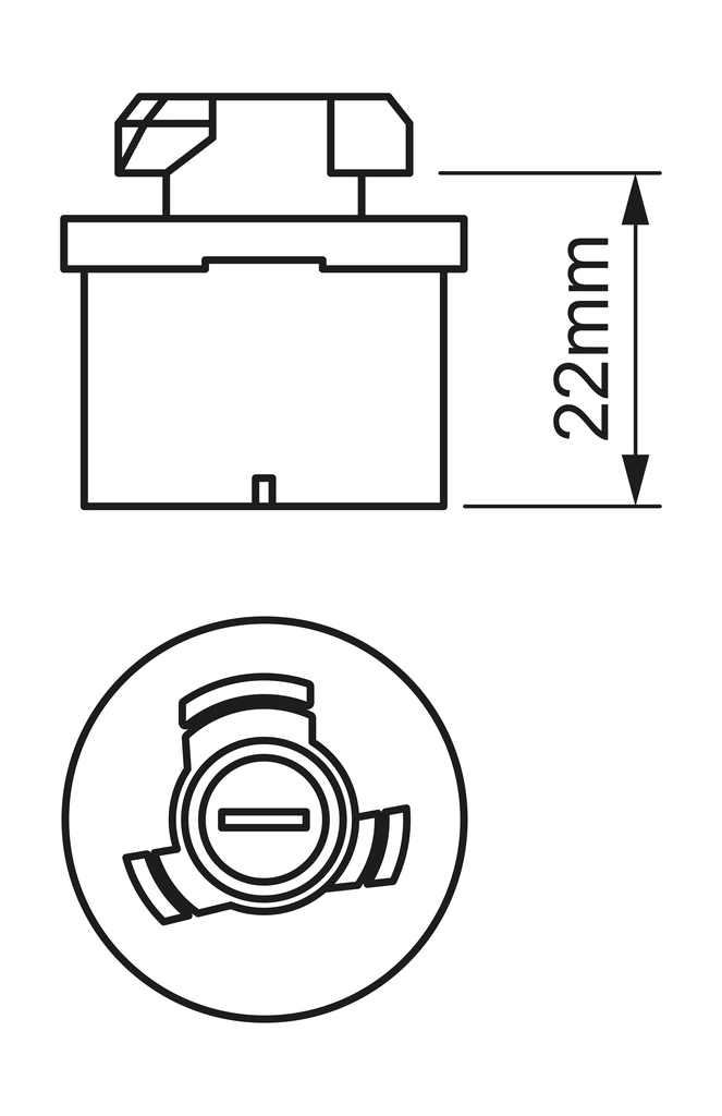 Автолампы Bosch 1987302024 Pure Light H27W/1 PG13 27 W