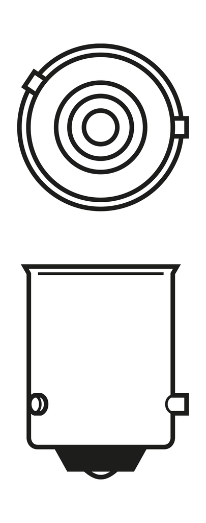 Автолампы Bosch 1987302812 PY21W BAU15s 21 W