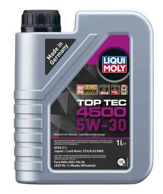 Синтетическое моторное масло — Top Tec 4500 5W-30 1 л. Синтетическое моторное масло — Top Tec 4500 5W-30 1 л.
