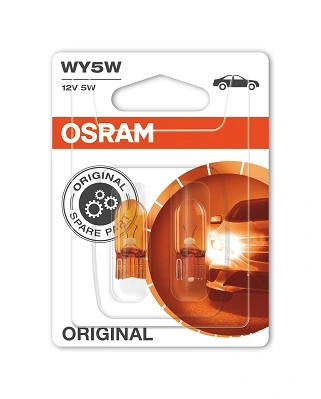 Автолампы Osram 2827NA-02B Original WY5W W2,1x9,5d 5 W оранжевая Автолампы Osram 2827NA-02B Original WY5W W2,1x9,5d 5 W оранжевая