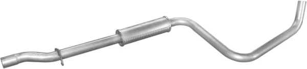 Глушитель, средняя часть POLMOSTROW 3151