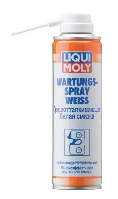 Смазка Liqui Moly Wartungs-Spray Weiss грязеотталкивающая белая 3953 Смазка Liqui Moly Wartungs-Spray Weiss грязеотталкивающая белая 3953