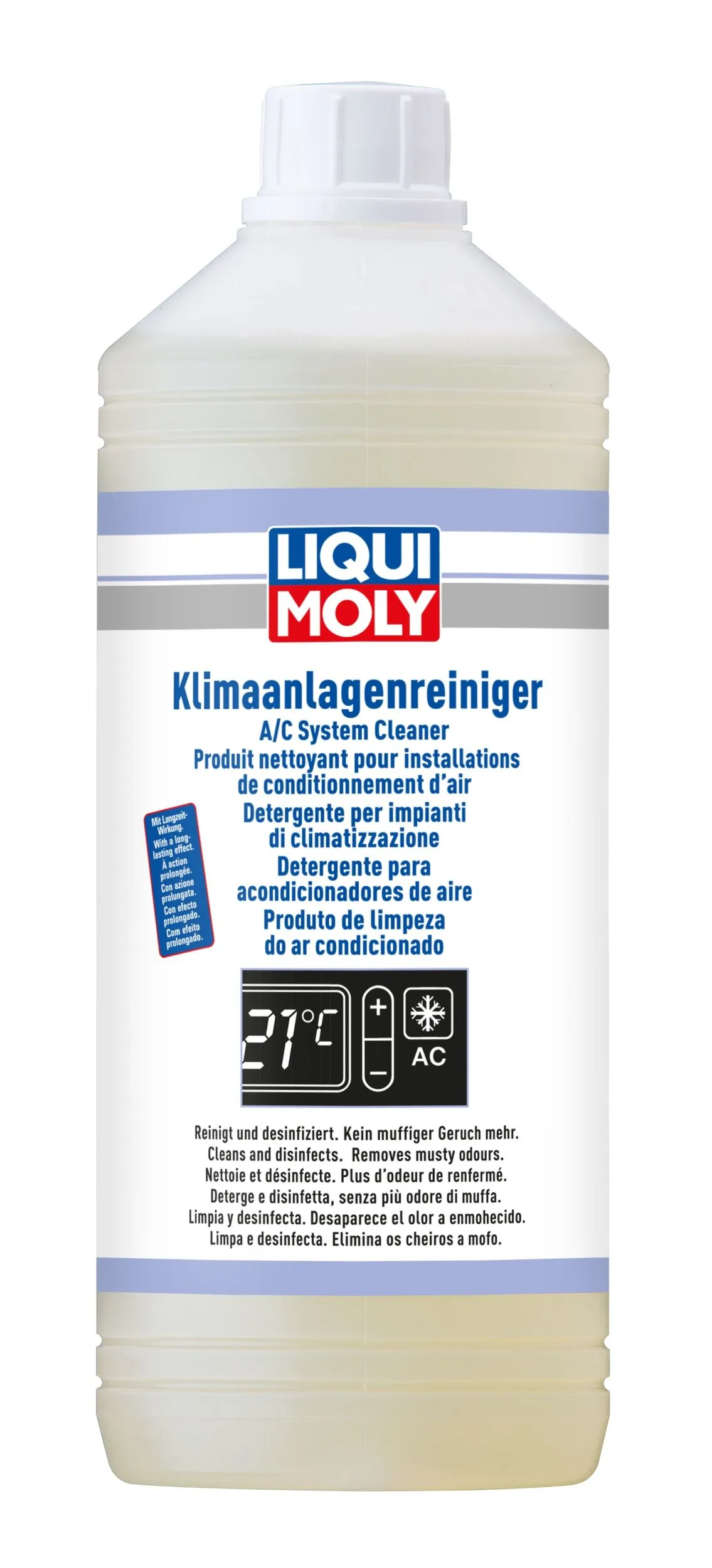 Очиститель кондиционера Liqui Moly Klima-Anlagen-Reiniger лимон жидкость 4091 Очиститель кондиционера Liqui Moly Klima-Anlagen-Reiniger лимон жидкость 4091