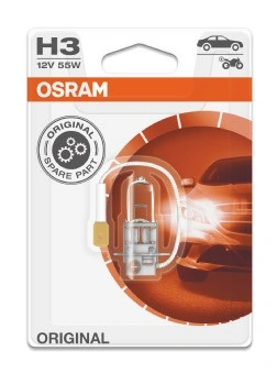 Автолампы Osram 6415101B Original Line H3 PK22s 55 W прозрачная