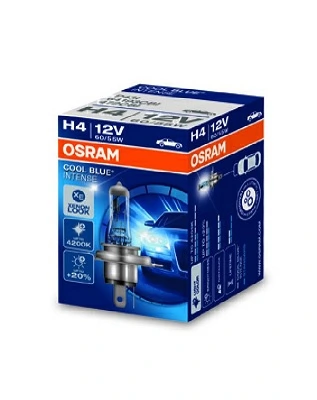 Автолампы Osram 64193CBI Cool Blue Intense H4 P43t 55 W 60 W светло-голубая Автолампы Osram 64193CBI Cool Blue Intense H4 P43t 55 W 60 W светло-голубая