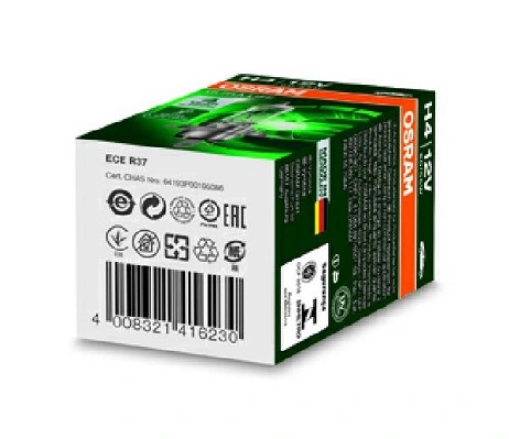 Автолампы Osram 64193ULT Ultra Life H4 P43t 55 W 60 W прозрачная