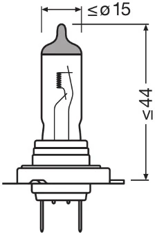 Автолампы Osram 64210SUP Super H7 PX26d 55 W прозрачная