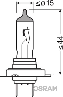 Автолампы Osram 64215 Original Line H7 PX26d 70 W прозрачная Автолампы Osram 64215 Original Line H7 PX26d 70 W прозрачная