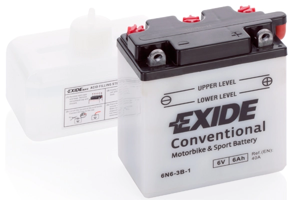 Мото аккумулятор EXIDE Bike 6n63b1