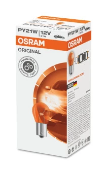 Автолампы Osram 7507 Original PY21W BAU15s 21 W прозрачная Автолампы Osram 7507 Original PY21W BAU15s 21 W прозрачная