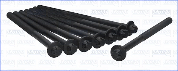 AJUSA 81037600 Болты головки блока, 0.6/0.7I (к-кт. 8 шт) AJUSA 81037600 Болты головки блока, 0.6/0.7I (к-кт. 8 шт)